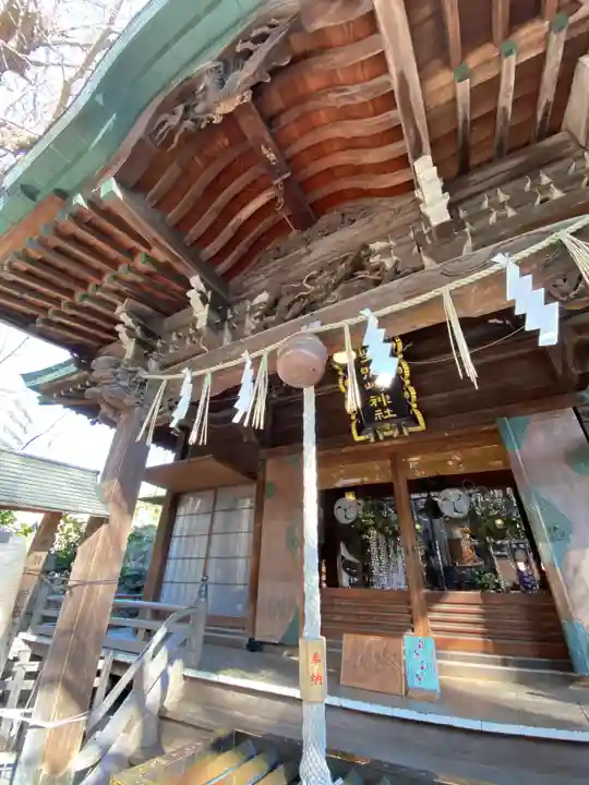 小野照崎神社の本殿・本堂