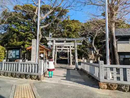 岐佐神社の鳥居