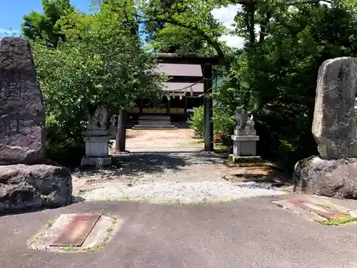 栗原神社の鳥居