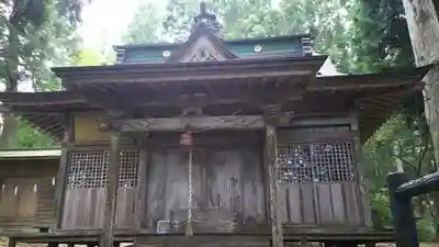 金砂神社の本殿