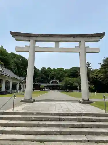 群馬県護国神社の鳥居