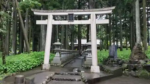 山宮浅間神社の鳥居