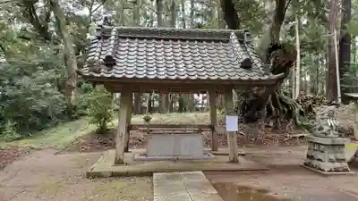 木内大神の手水舎