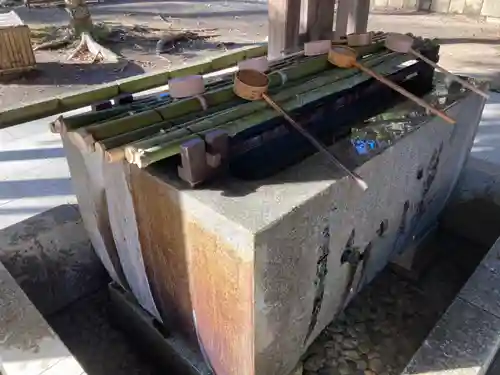 平塚八幡宮の手水舎