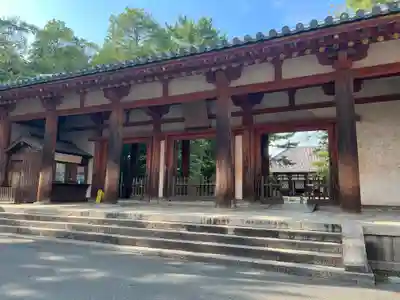 唐招提寺の山門・神門