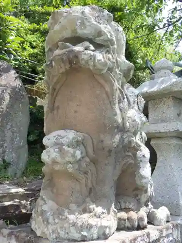 天佐志比古命神社の狛犬