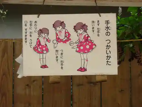 鷲宮神社の手水舎