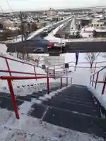 星置神社の景色