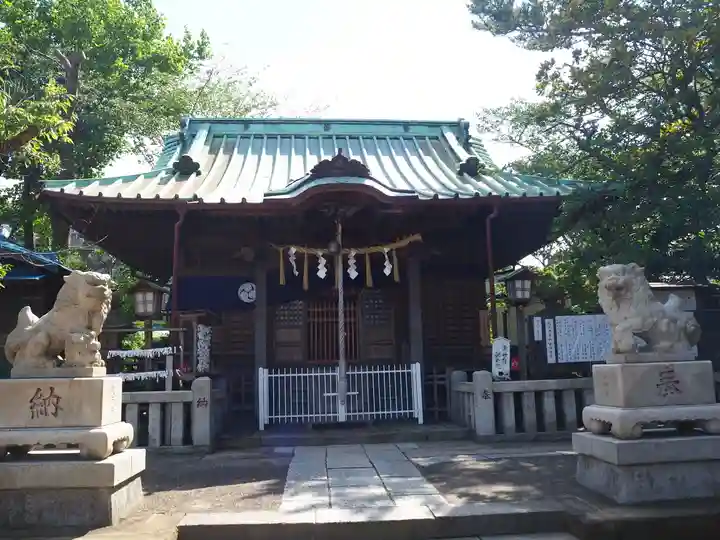 鹿島神社の本殿・本堂