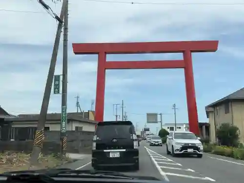 椿大神社の鳥居