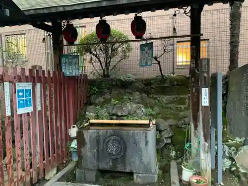 柳森神社の手水