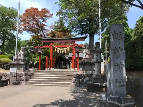 諏訪神社の鳥居