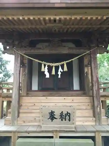 都萬神社の末社