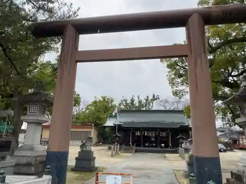 佐賀縣護國神社の鳥居