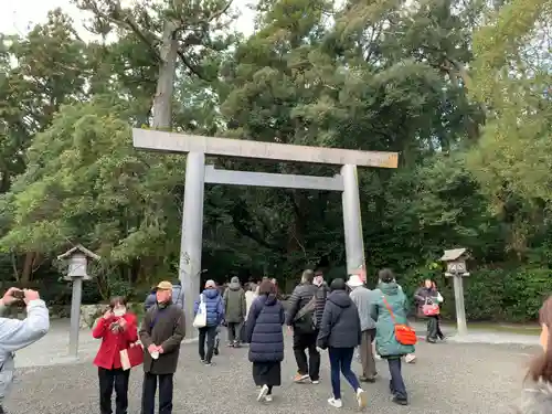 伊勢神宮外宮（豊受大神宮）の鳥居