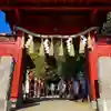 平出雷電神社の山門・神門