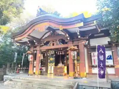 北澤八幡神社の本殿・本堂