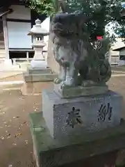 氷川神社の狛犬