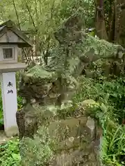 黒田原神社の狛犬