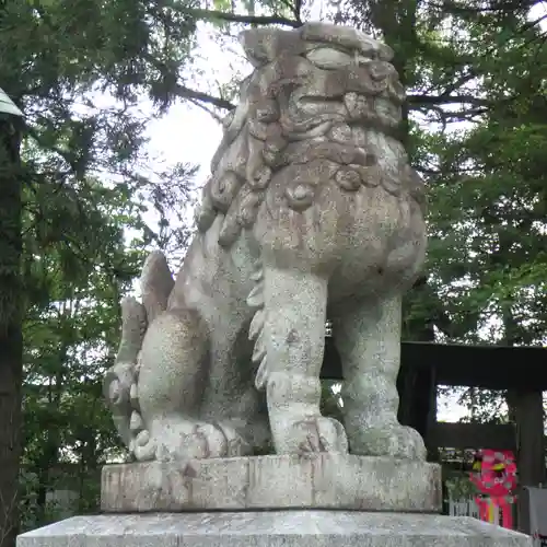 若宮神明社の狛犬