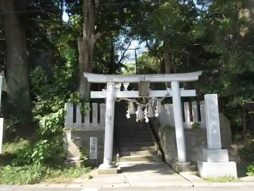 柴崎神社の鳥居