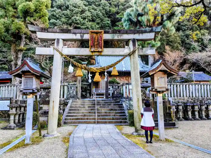 橿森神社の鳥居