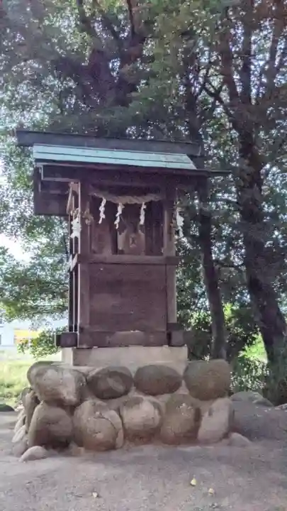 市杵島社の本殿・本堂