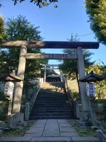 西向天神社の鳥居