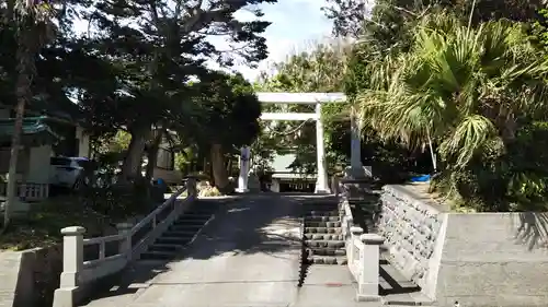 白羽神社の鳥居