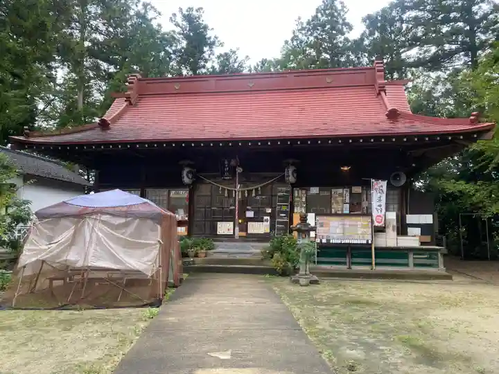 岡部春日神社~👹鬼門よけの🌺花咲く🌺やしろ~(福島県)