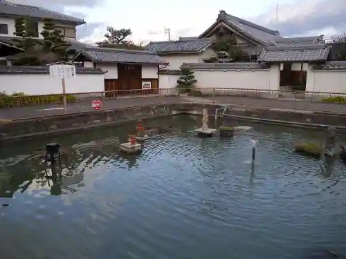 誉田八幡宮の庭園