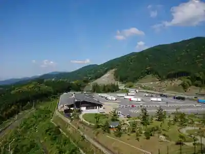 茶臼山稲荷神社の景色