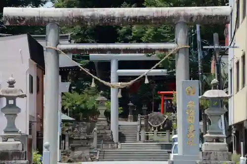 安積國造神社の鳥居