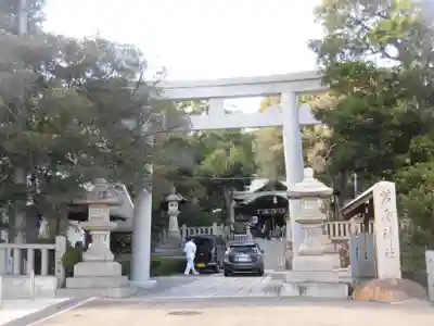 芦屋神社の鳥居