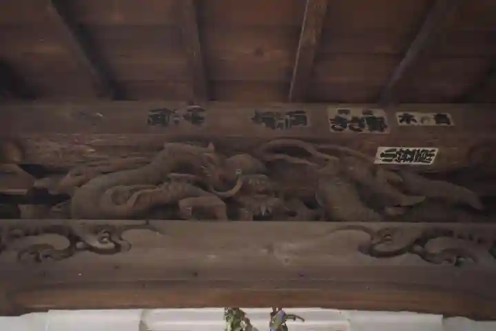 所澤神明社の芸術