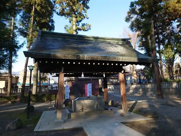 武水別神社の手水舎