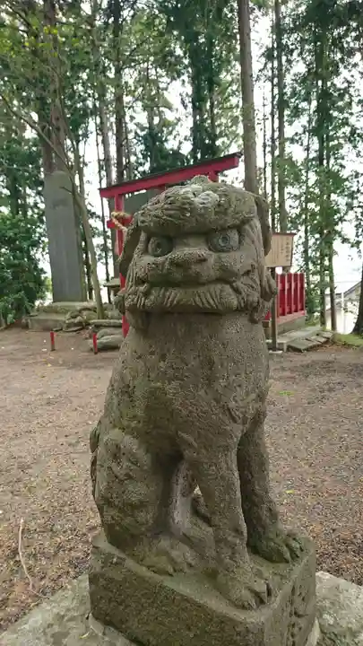 浮嶋神社の狛犬