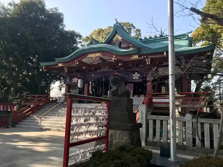 多摩川浅間神社の本殿・本堂