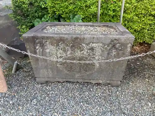 白旗神社の手水舎