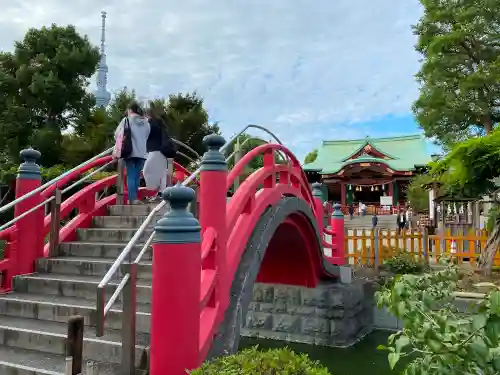 亀戸天神社の庭園