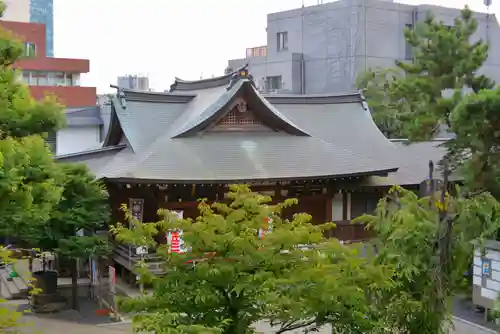 鳩森八幡神社の本殿・本堂