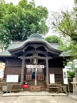 阿邪訶根神社の本殿・本堂