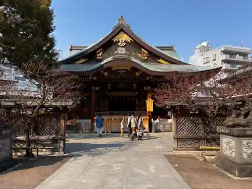 湯島天満宮の本殿・本堂