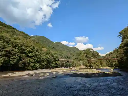 浮島観音堂の自然