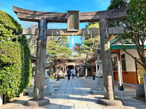 久留米宗社　日吉神社の鳥居