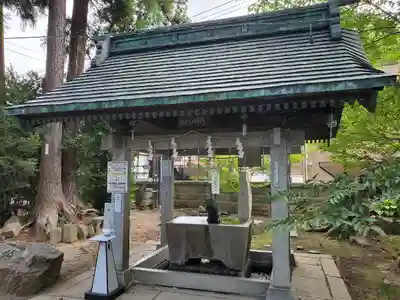 神炊館神社 ⁂奥州須賀川総鎮守⁂の手水舎