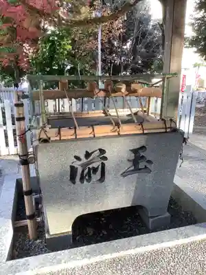 七所神社の手水舎