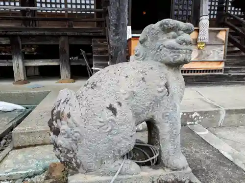 白鳥神社の狛犬