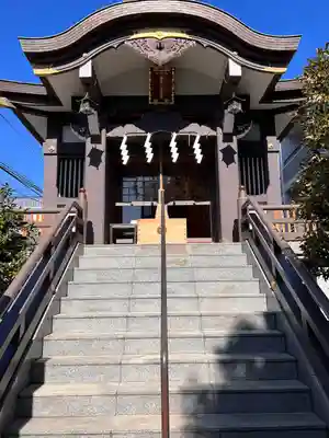 神楽坂若宮八幡神社の本殿・本堂