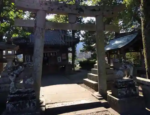 王子神社の鳥居